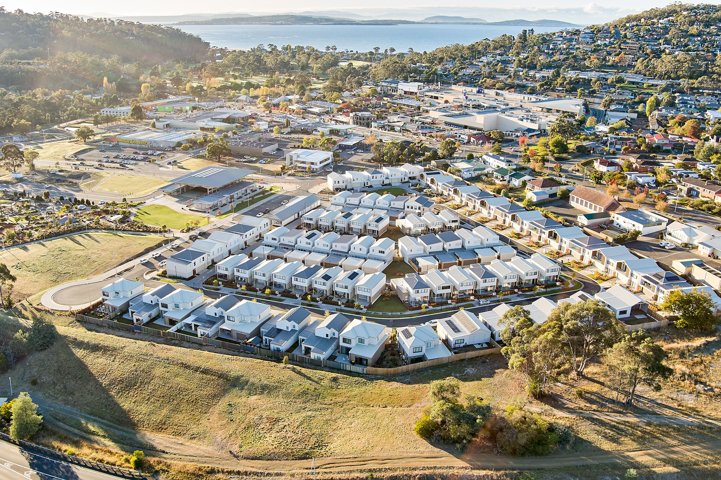Birch Row, Kingston TAS_Aerial